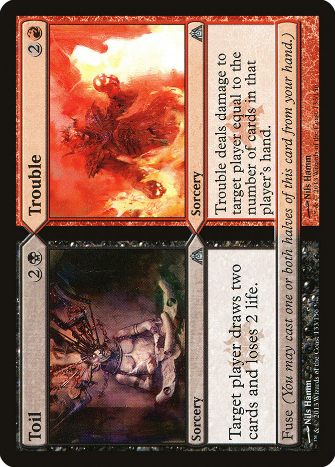 Toil // Trouble [Dragon's Maze] | Local Legends
