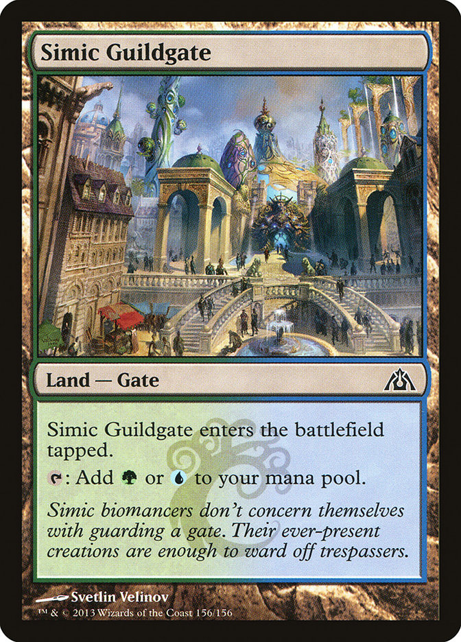 Simic Guildgate [Dragon's Maze] | Golgari Games