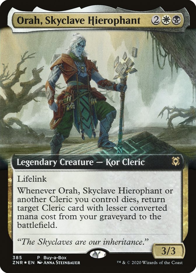 Orah, Skyclave Hierophant (Buy-A-Box) [Zendikar Rising] | Golgari Games