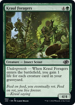 Kraul Foragers [Jumpstart 2022] | Golgari Games