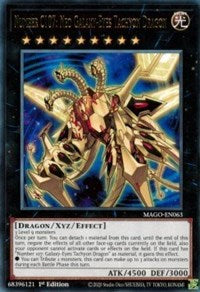 Number C107: Neo Galaxy-Eyes Tachyon Dragon [MAGO-EN063] Rare | Golgari Games