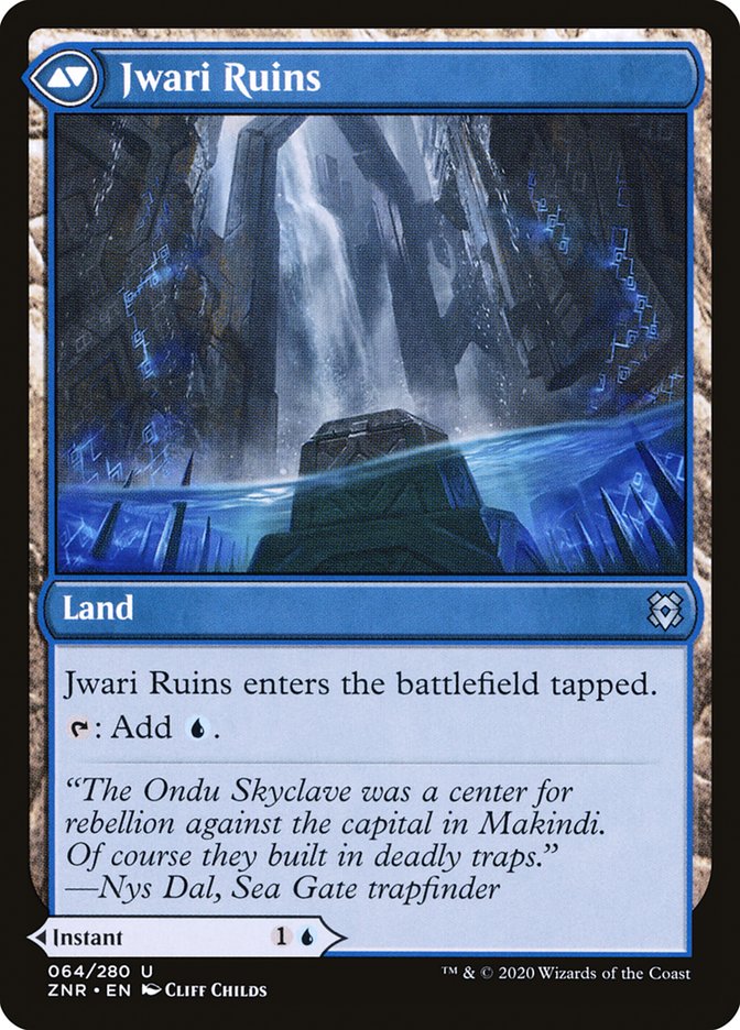 Jwari Disruption // Jwari Ruins [Zendikar Rising] | Local Legends