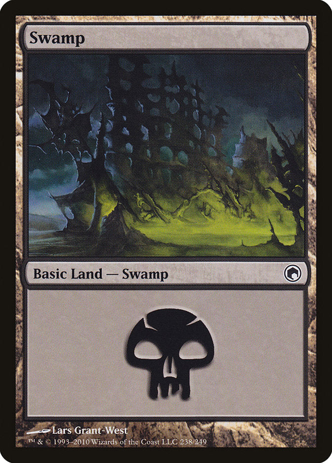 Swamp (238) [Scars of Mirrodin] | Local Legends