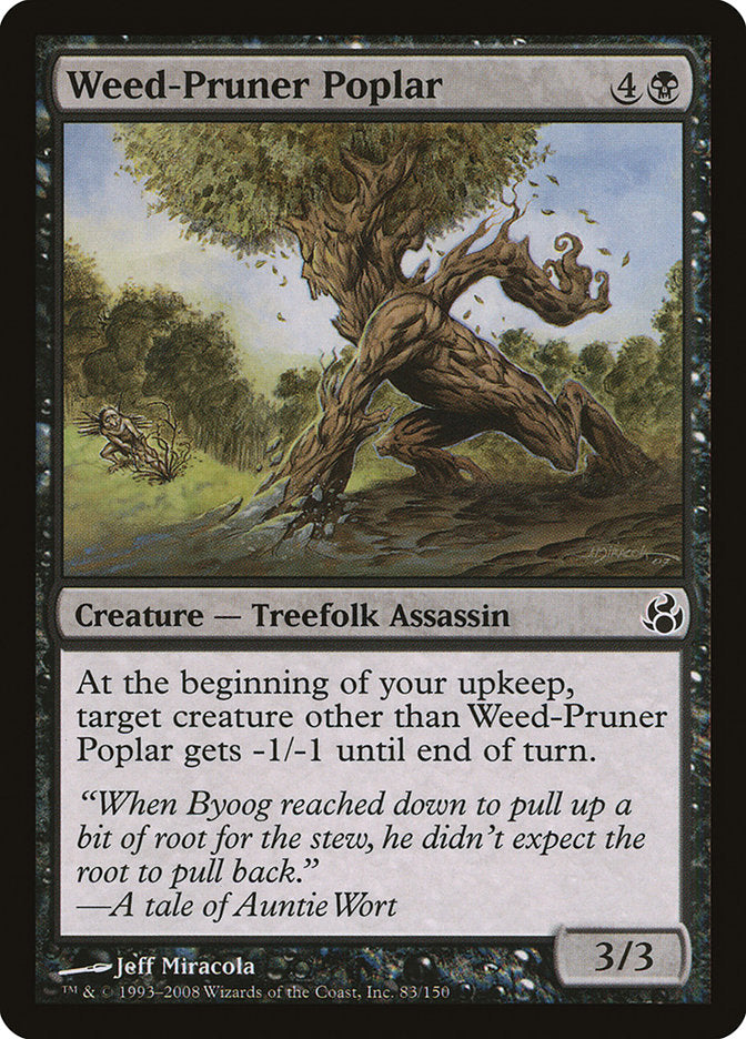 Weed-Pruner Poplar [Morningtide] | Golgari Games