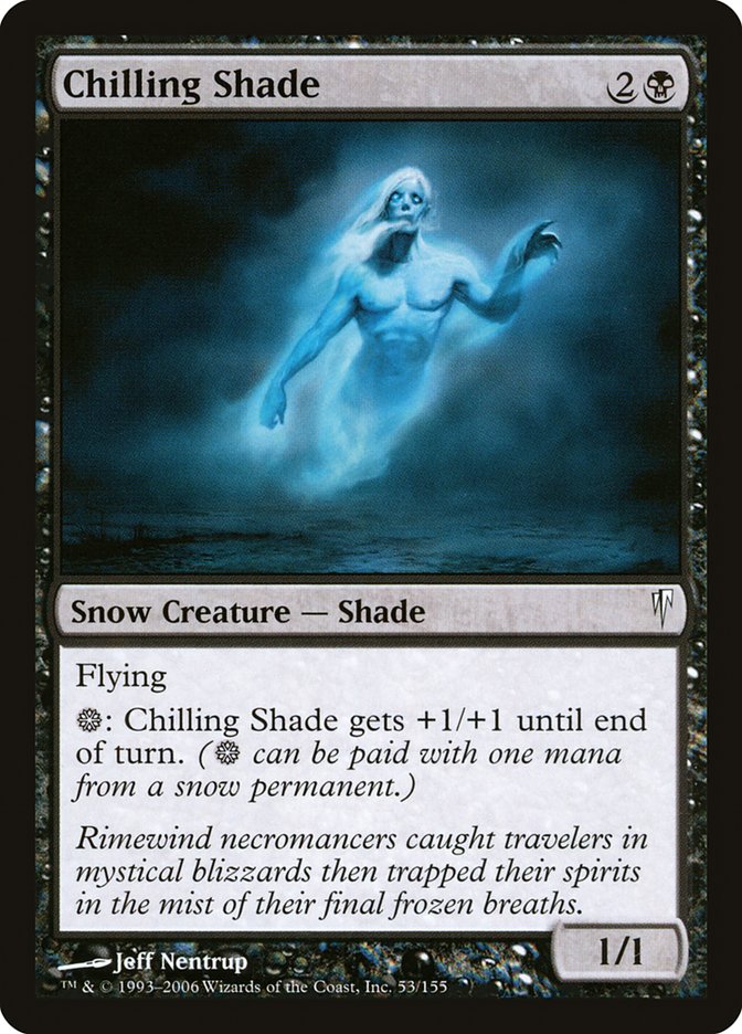 Chilling Shade [Coldsnap] | Golgari Games