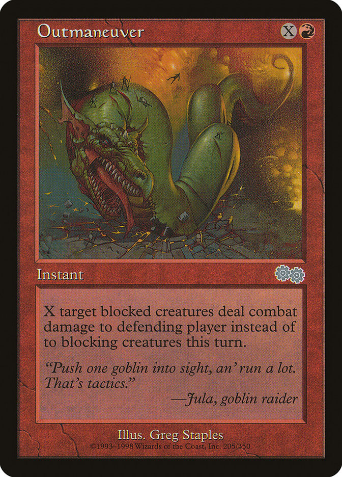 Outmaneuver [Urza's Saga] | Local Legends