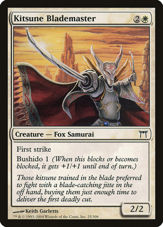Kitsune Blademaster [Champions of Kamigawa] | Local Legends