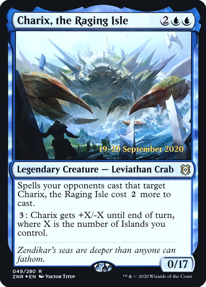 Charix, the Raging Isle [Zendikar Rising Prerelease Promos] | Local Legends