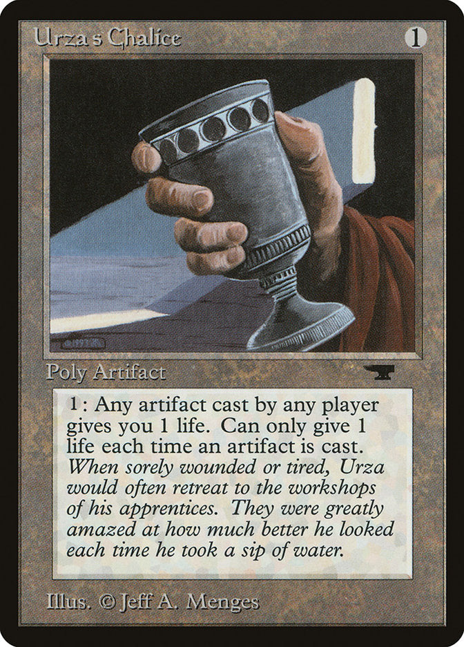 Urza's Chalice [Antiquities] | Golgari Games