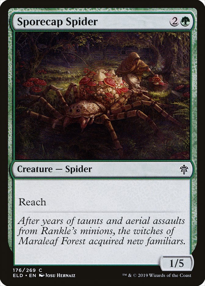 Sporecap Spider [Throne of Eldraine] | Golgari Games