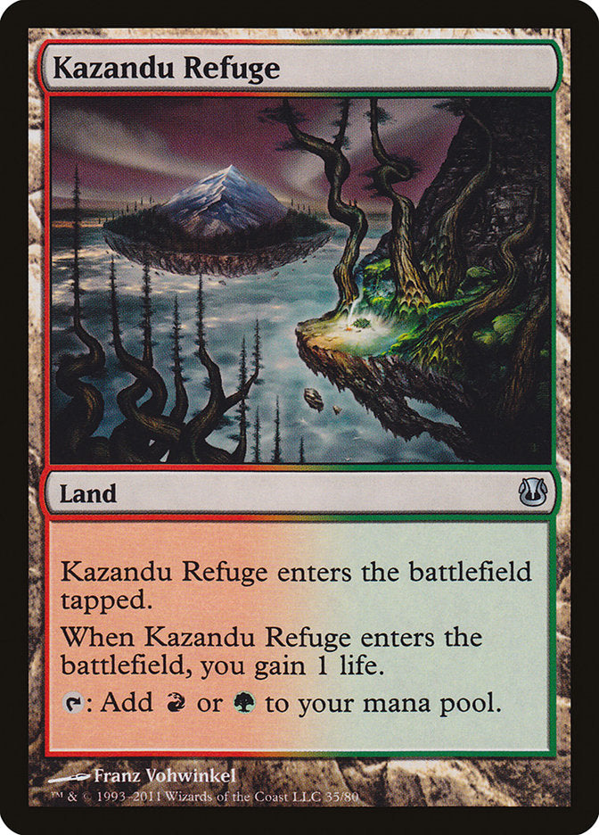 Kazandu Refuge [Duel Decks: Ajani vs. Nicol Bolas] | Local Legends