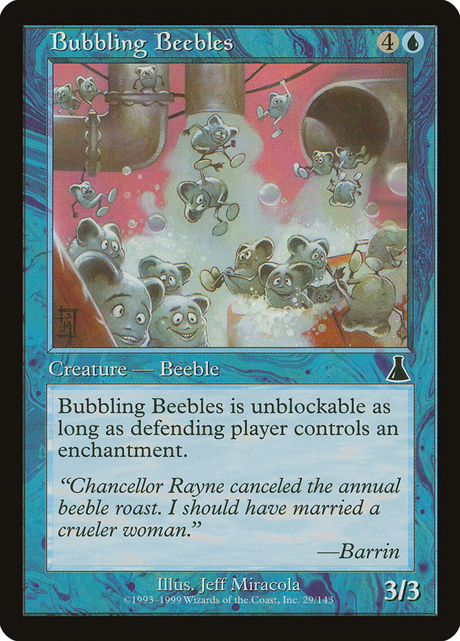 Bubbling Beebles [Urza's Destiny] | Golgari Games