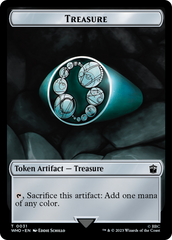 Copy // Treasure (0031) Double-Sided Token [Doctor Who Tokens] | Golgari Games