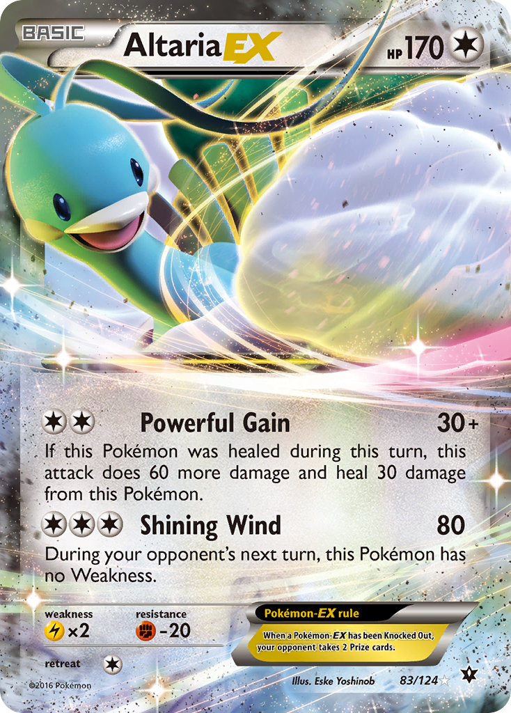 Altaria EX (83/124) [XY: Fates Collide] | Golgari Games