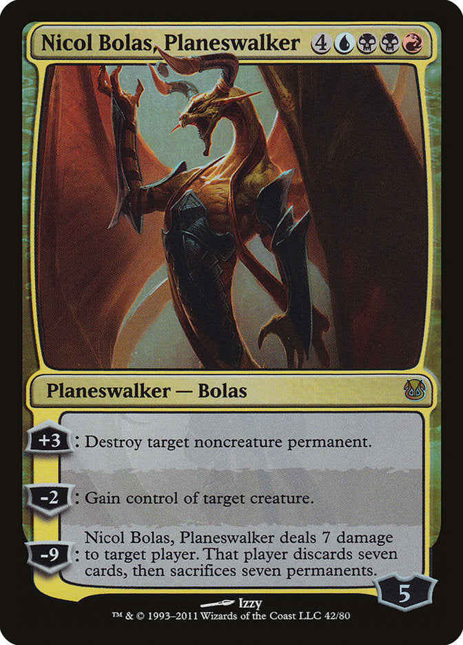 Nicol Bolas, Planeswalker [Duel Decks: Ajani vs. Nicol Bolas] | Golgari Games