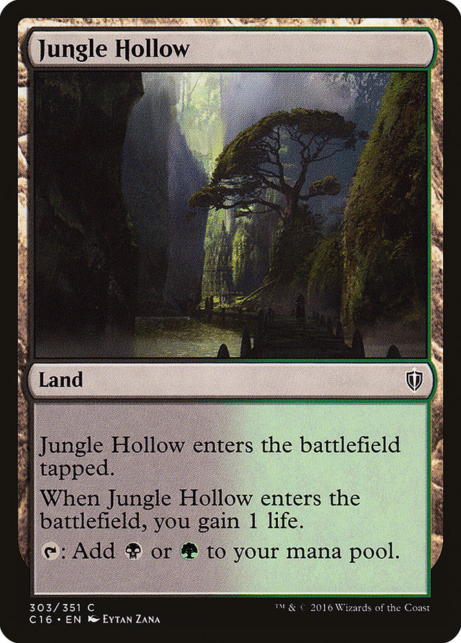Jungle Hollow [Commander 2016] | Local Legends
