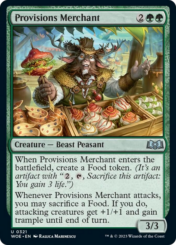 Provisions Merchant [Wilds of Eldraine] | Golgari Games