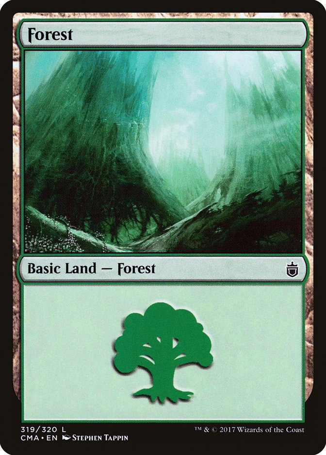 Forest (319) [Commander Anthology] | Golgari Games