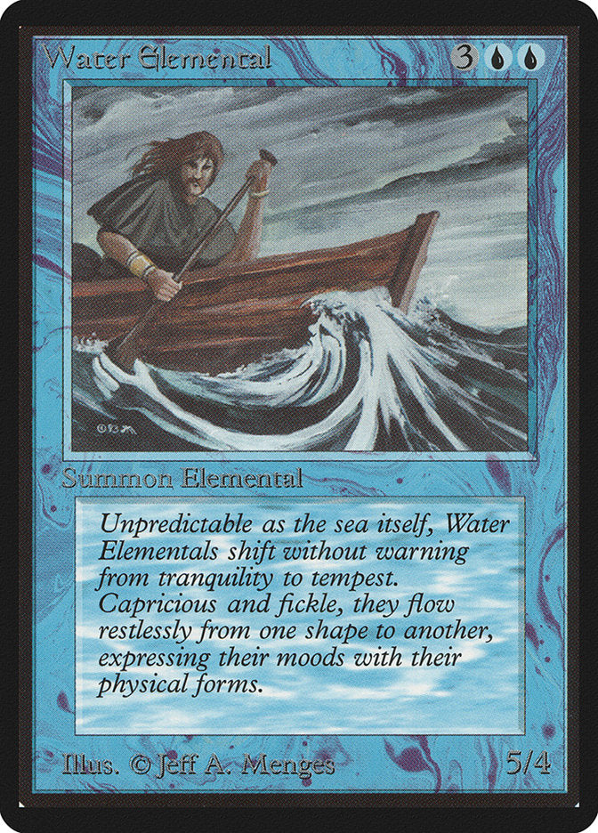 Water Elemental [Beta Edition] | Golgari Games