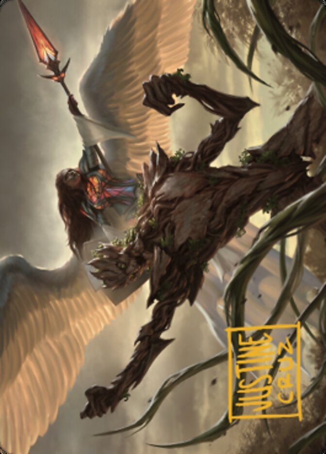 Strength of the Coalition Art Card (Gold-Stamped Signature) [Dominaria United Art Series] | Local Legends