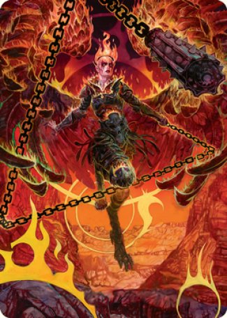 Zariel, Archduke of Avernus Art Card [Dungeons & Dragons: Adventures in the Forgotten Realms Art Series] | Golgari Games