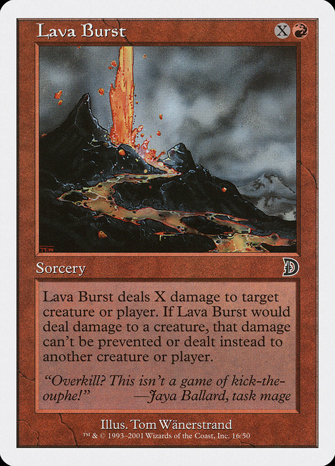 Lava Burst [Deckmasters] | Local Legends