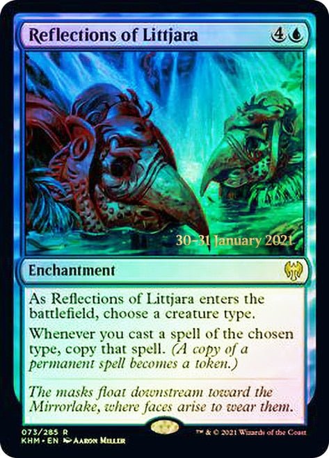 Reflections of Littjara [Kaldheim Prerelease Promos] | Golgari Games