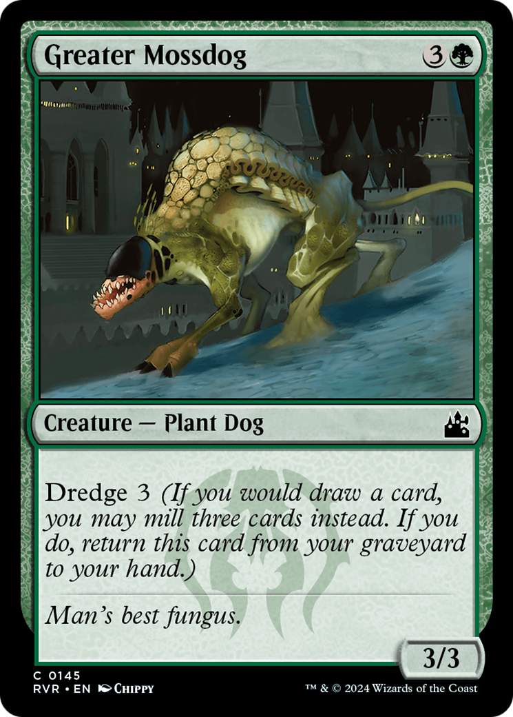 Greater Mossdog [Ravnica Remastered] | Local Legends
