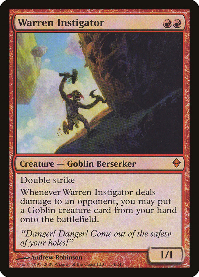 Warren Instigator [Zendikar] | Local Legends