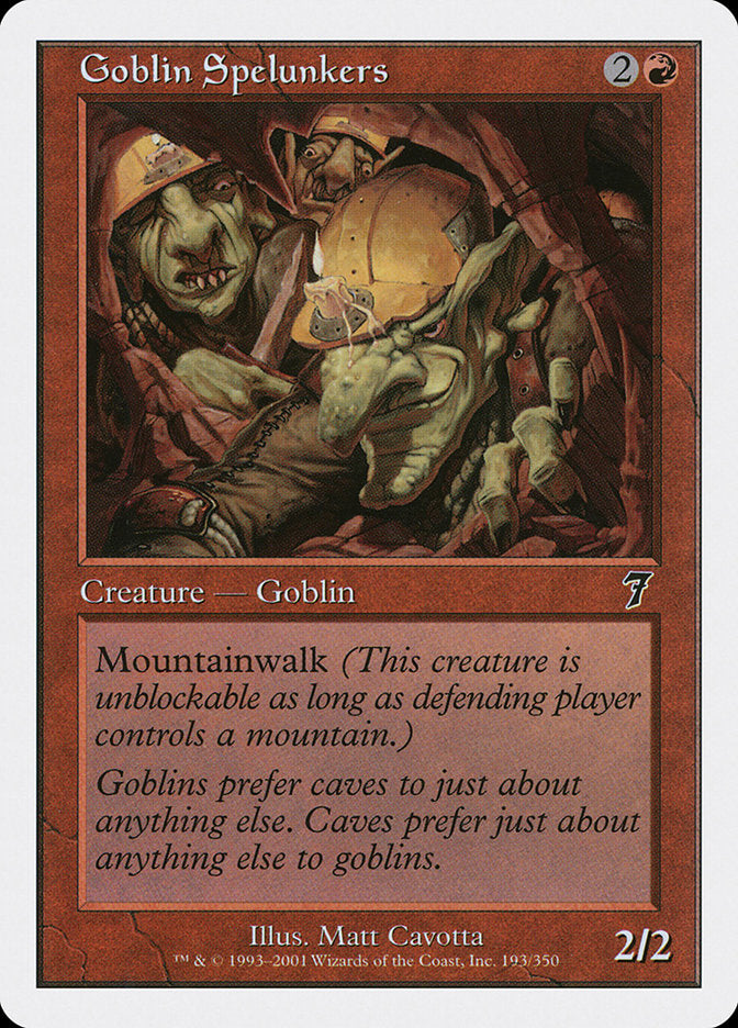 Goblin Spelunkers [Seventh Edition] | Local Legends