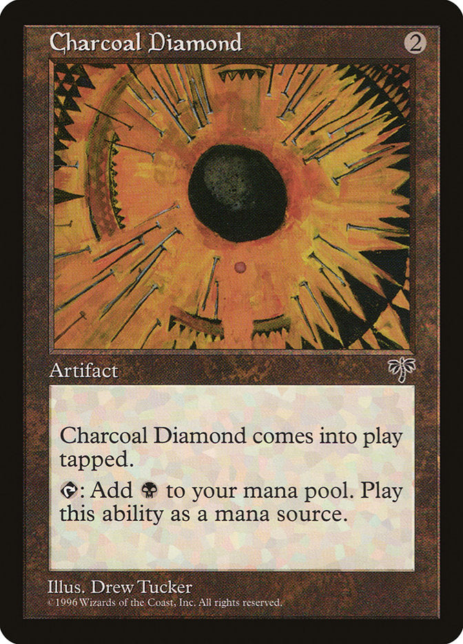 Charcoal Diamond [Mirage] | Golgari Games