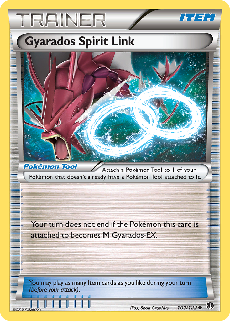 Gyarados Spirit Link (101/122) [XY: BREAKpoint] | Golgari Games