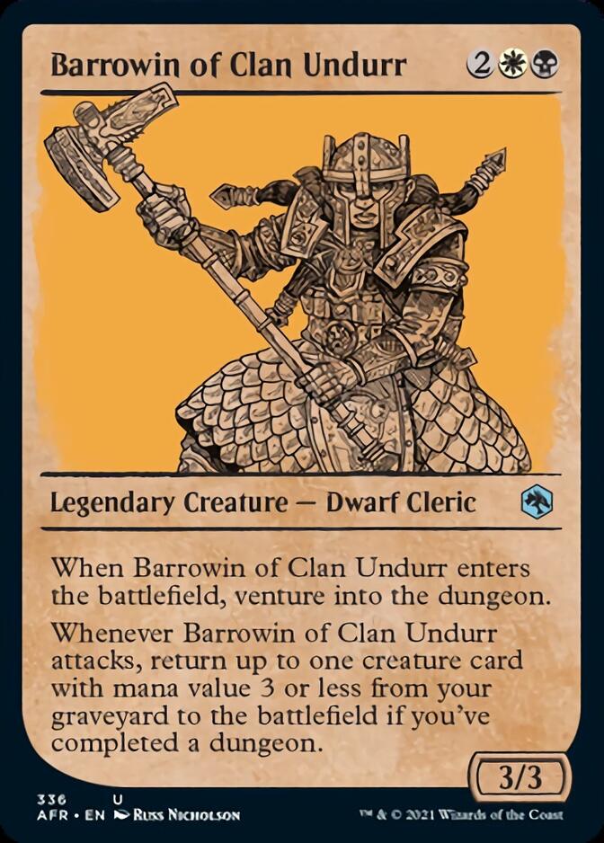 Barrowin of Clan Undurr (Showcase) [Dungeons & Dragons: Adventures in the Forgotten Realms] | Golgari Games