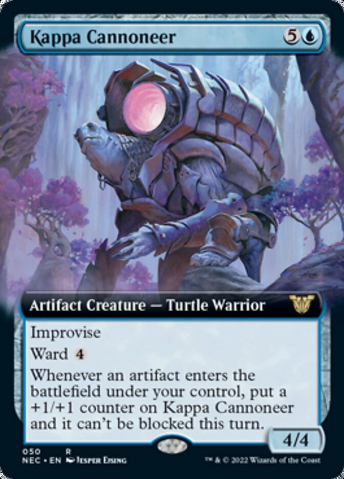 Kappa Cannoneer (Extended Art) [Kamigawa: Neon Dynasty Commander] | Local Legends