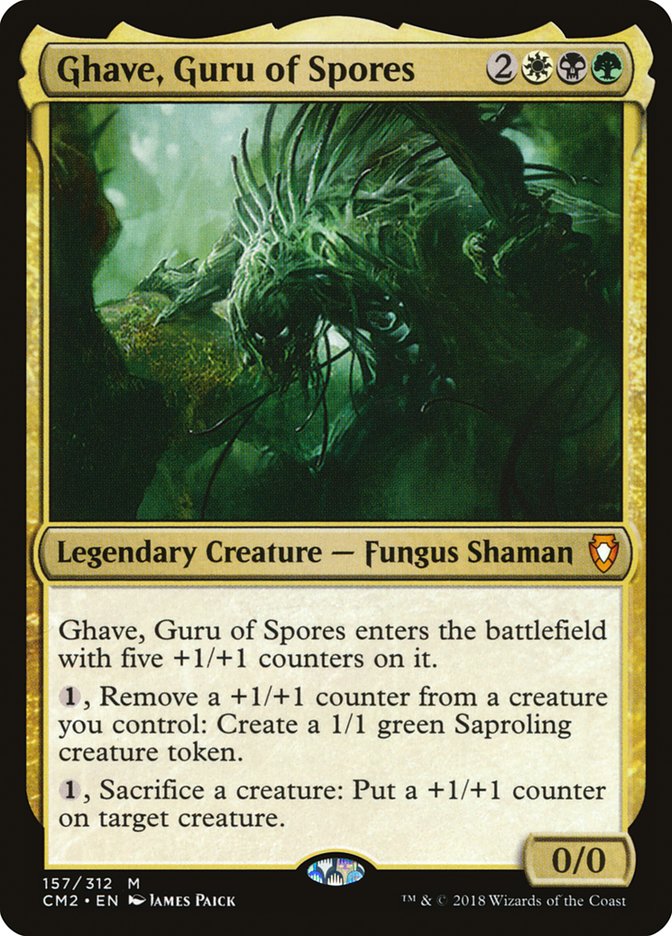 Ghave, Guru of Spores [Commander Anthology Volume II] | Golgari Games