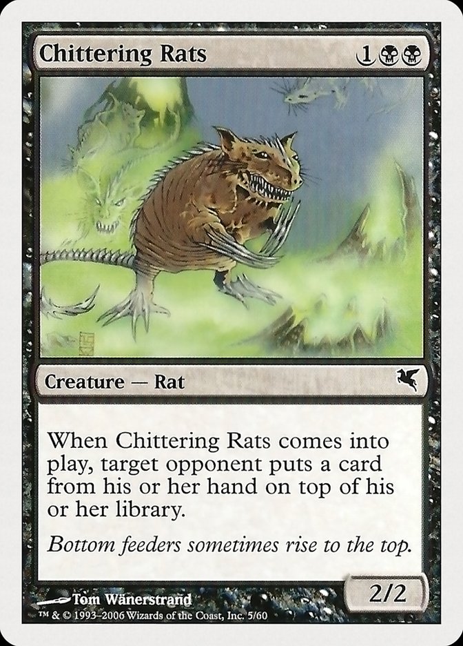 Chittering Rats (5) [Hachette UK] | Golgari Games