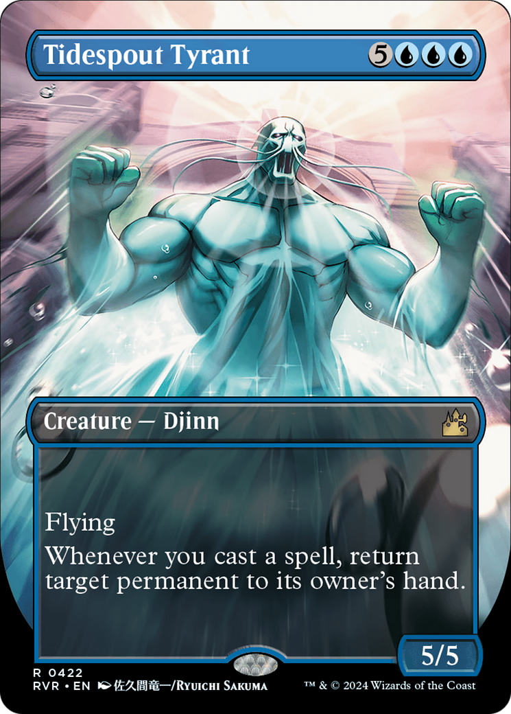 Tidespout Tyrant (Anime Borderless) [Ravnica Remastered] | Local Legends
