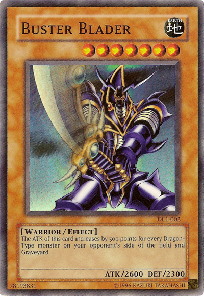 Buster Blader [DL1-002] Super Rare | Golgari Games