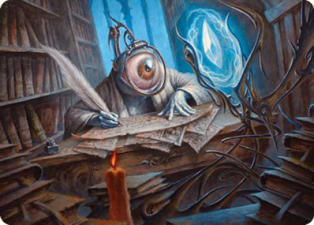 Unblinking Observer Art Card [Innistrad: Midnight Hunt Art Series] | Local Legends