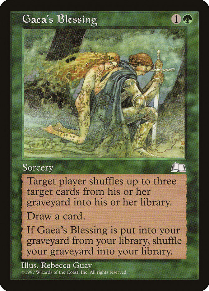 Gaea's Blessing [Weatherlight] | Local Legends