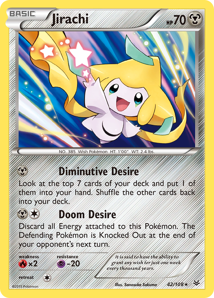 Jirachi (42/108) [XY: Roaring Skies] | Golgari Games