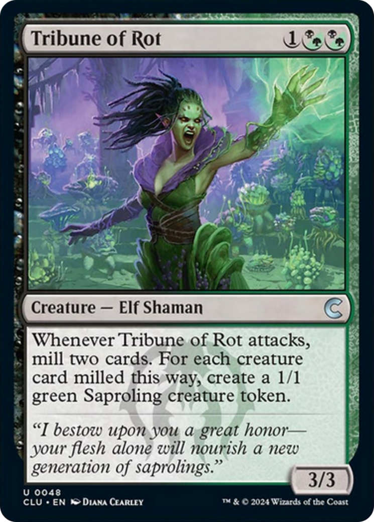 Tribune of Rot [Ravnica: Clue Edition] | Local Legends