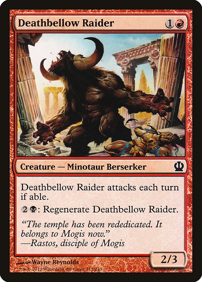 Deathbellow Raider [Theros] | Golgari Games