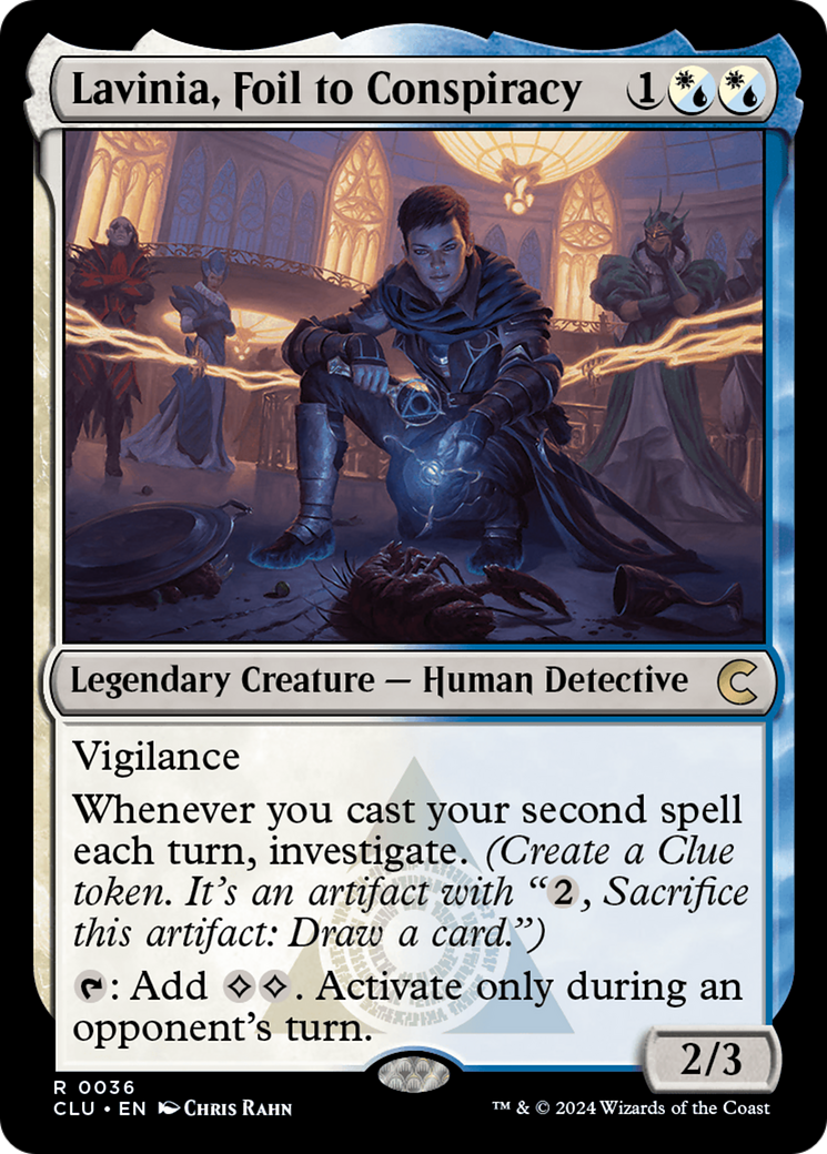Lavinia, Foil to Conspiracy [Ravnica: Clue Edition] | Local Legends
