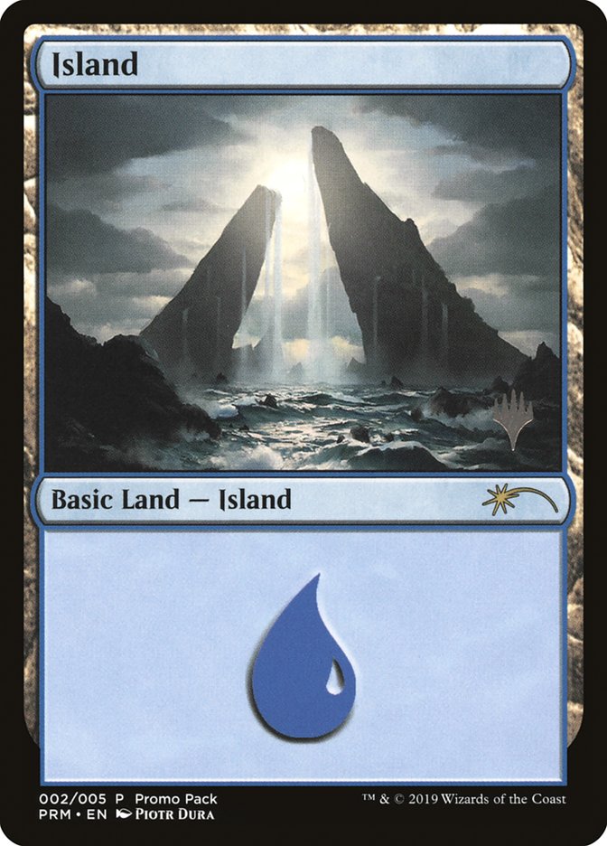 Island (2) [Core Set 2020 Promo Pack] | Golgari Games