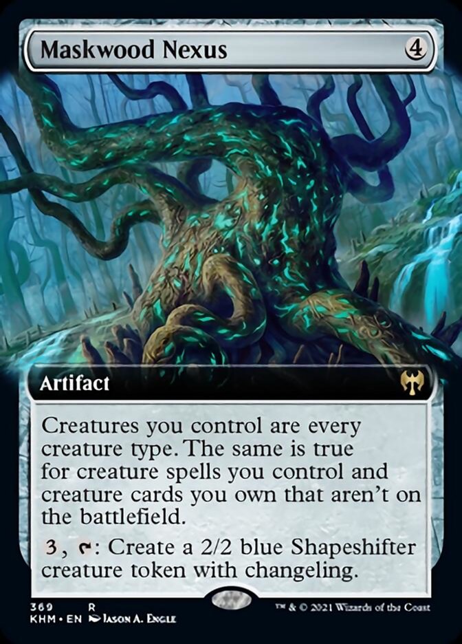 Maskwood Nexus (Extended Art) [Kaldheim] | Local Legends