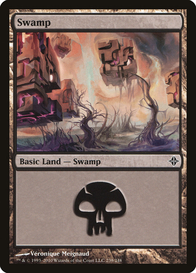 Swamp (239) [Rise of the Eldrazi] | Local Legends