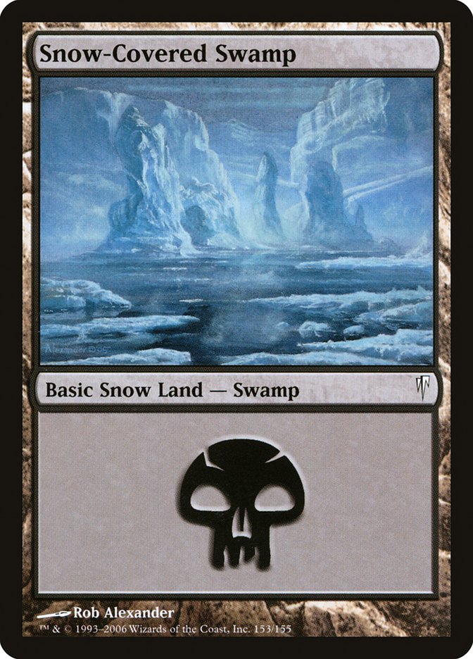 Snow-Covered Swamp [Coldsnap] | Golgari Games