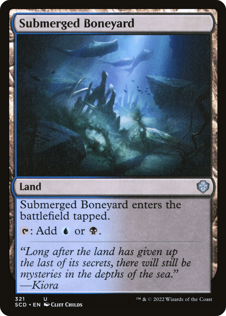 Submerged Boneyard [Starter Commander Decks] | Local Legends