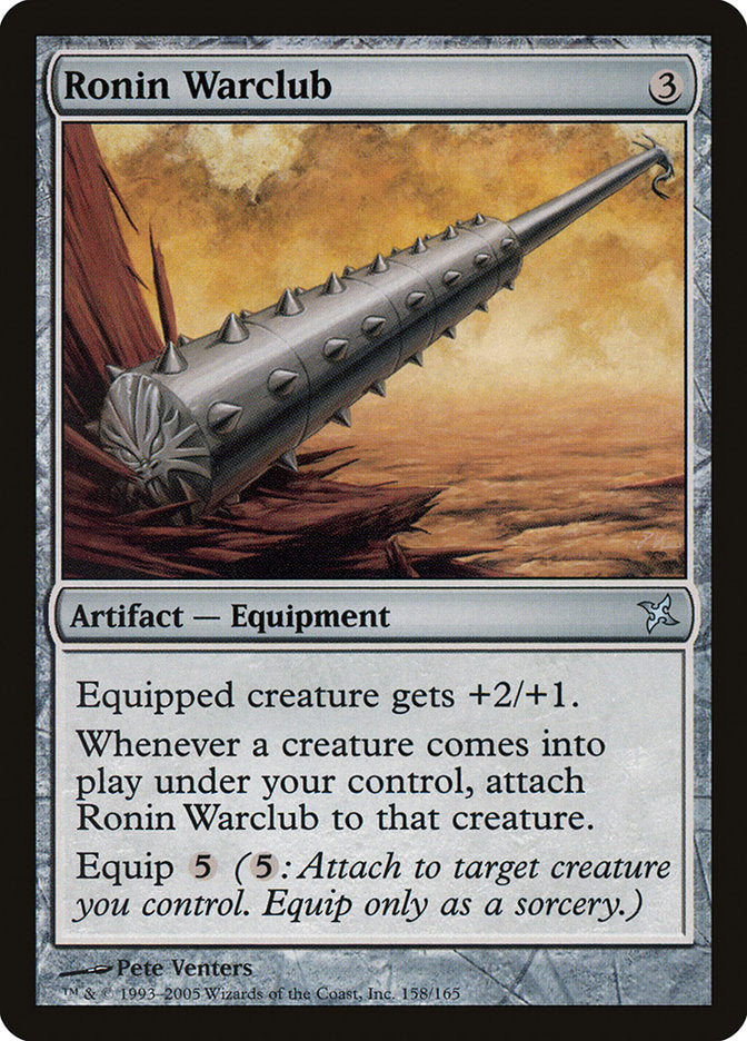 Ronin Warclub [Betrayers of Kamigawa] | Local Legends